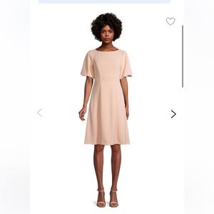 Brand new Eliza j blush fit & flare dress.